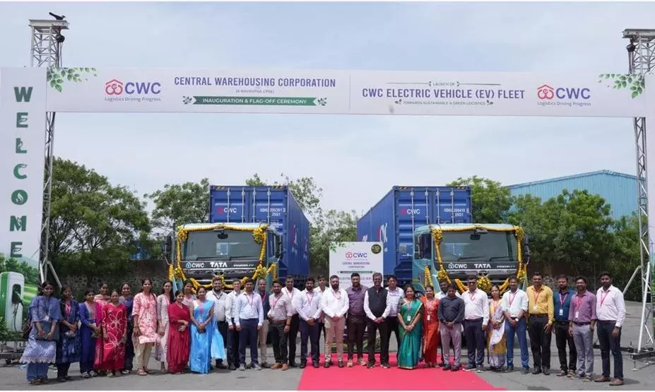 CWC launches heavy-duty EV fleet for green logistics push CWC launches heavy-duty EV fleet for green logistics push