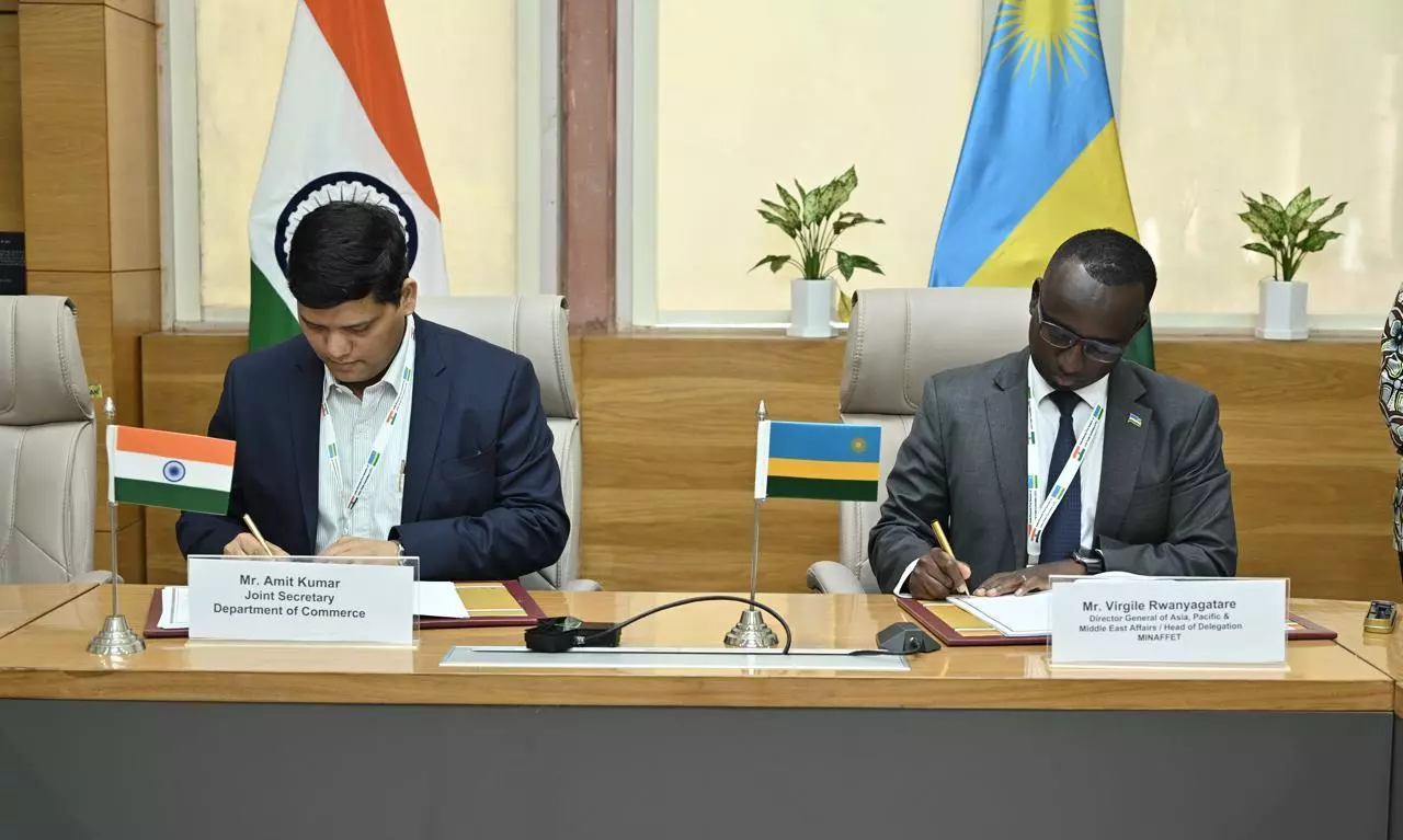 India, Rwanda hold first Joint Trade Committee meet India, Rwanda hold first Joint Trade Committee meet