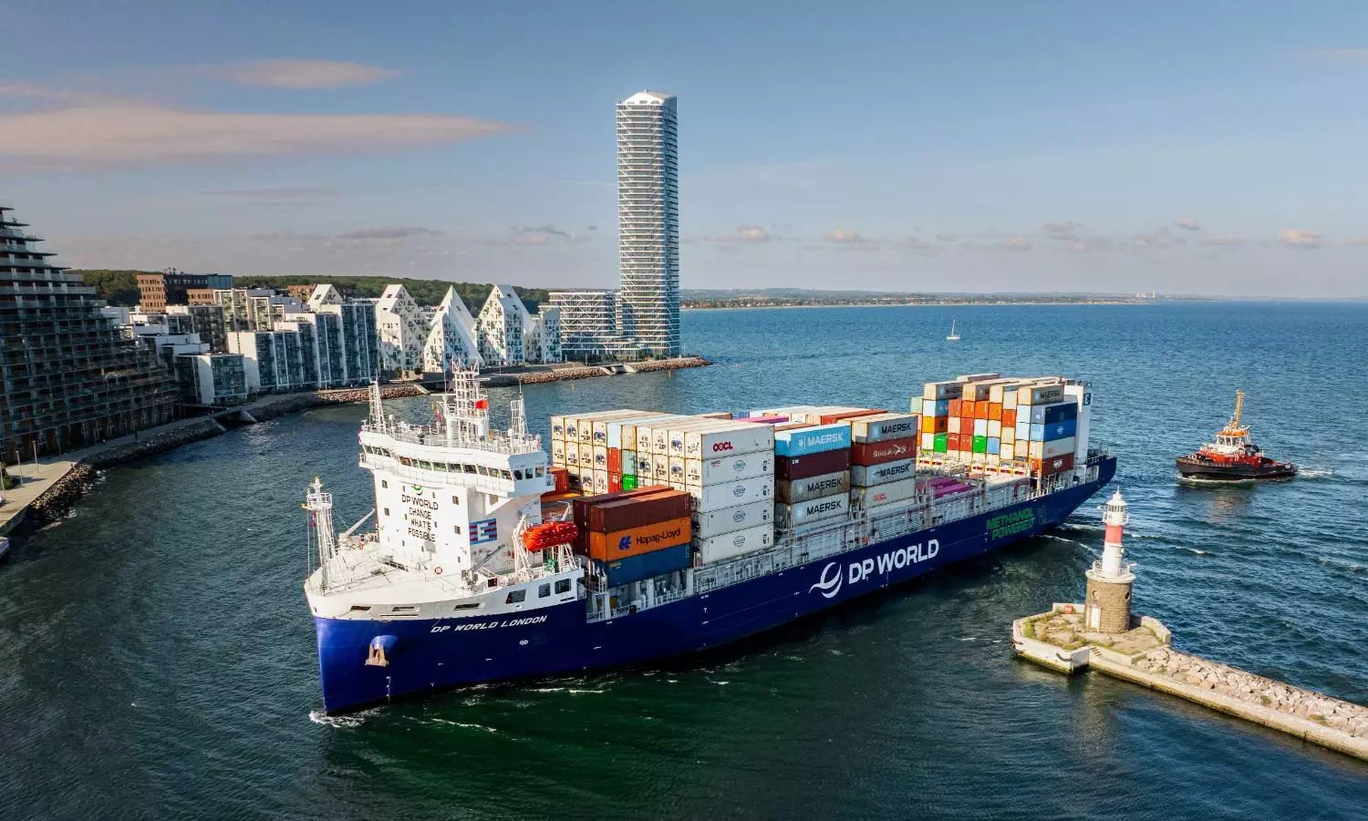 DP World names first methanol dual-fuel vessel in Aarhus DP World names first methanol dual-fuel vessel in Aarhus