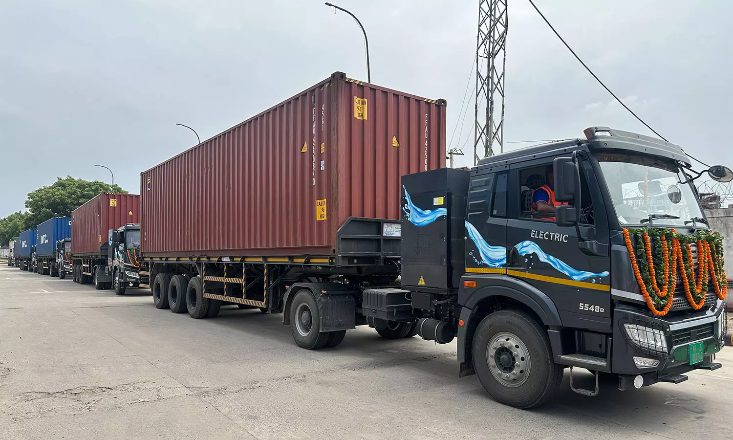Gateway Distriparks deploys Blue Energy Motors electric heavy trucks Gateway Distriparks deploys Blue Energy Motors electric heavy trucks