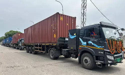 Gateway Distriparks deploys Blue Energy Motors electric heavy trucks Gateway Distriparks deploys Blue Energy Motors electric heavy trucks