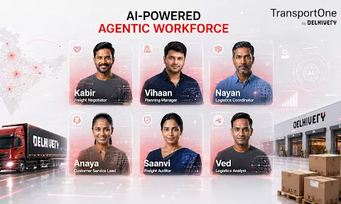 TransportOne by Delhivery launches six AI agents for logistics TransportOne by Delhivery launches six AI agents for logistics