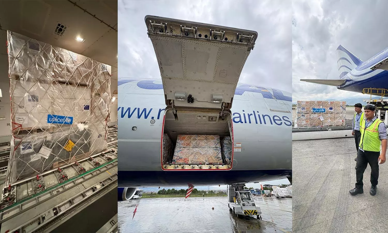 National Airlines delivers 84 tonnes of UNICEF aid to flood-hit Nepal National Airlines delivers 84 tonnes of UNICEF aid to flood-hit Nepal
