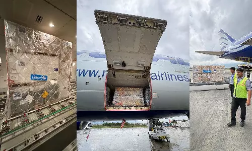 National Airlines delivers 84 tonnes of UNICEF aid to flood-hit Nepal National Airlines delivers 84 tonnes of UNICEF aid to flood-hit Nepal