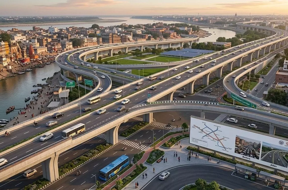 Varuna Elevated Corridor to boost Varanasi freight connectivity Varuna Elevated Corridor to boost Varanasi freight connectivity