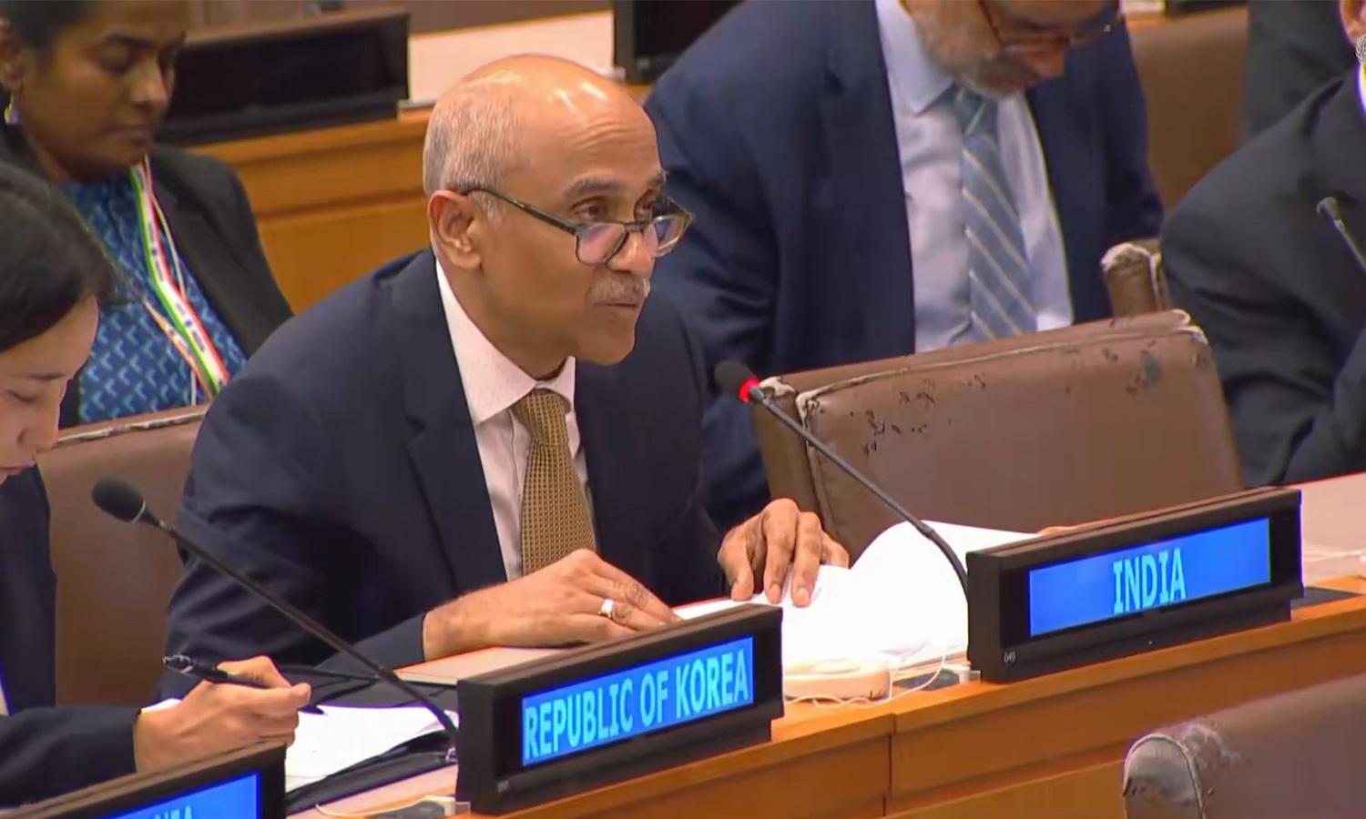 India calls for action to protect sea lanes