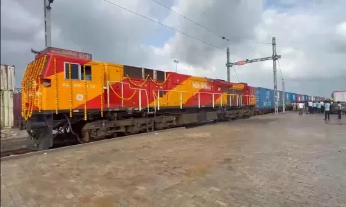 WCIL starts bulk tiles train service from Morbi cargo terminal WCIL starts bulk tiles train service from Morbi cargo terminal