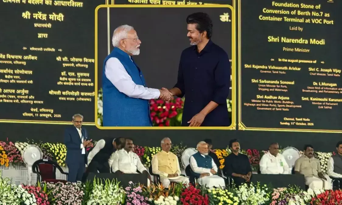 PM Modi unveils eight projects worth ₹7.54 billion to boost VOC Port PM Modi unveils eight projects worth ₹7.54 billion to boost VOC Port