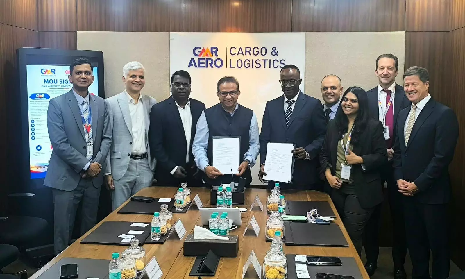 Aramex signs up to strengthen capabilities at all GMR airports in India Aramex signs up to strengthen capabilities at all GMR airports in India