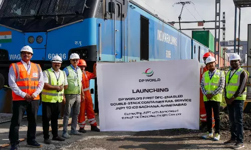 DP World launches double-stack rail services linking JNPA with NCR and Gujarat DP World launches double-stack rail services linking JNPA with NCR and Gujarat