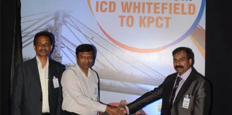 KPCT and CONCOR launch Bangalore-KPCT Train service KPCT and CONCOR launch Bangalore-KPCT Train service