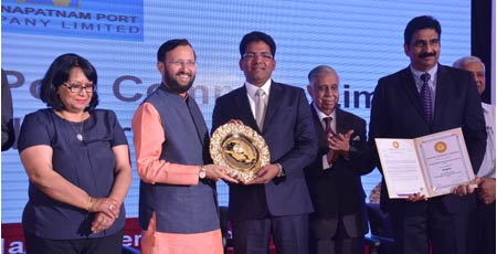 Krishnapatnam Port awarded for environmental efforts Krishnapatnam Port awarded for environmental efforts