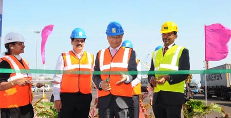Krishnapatnam Port receives first service call from Hanjin Krishnapatnam Port receives first service call from Hanjin