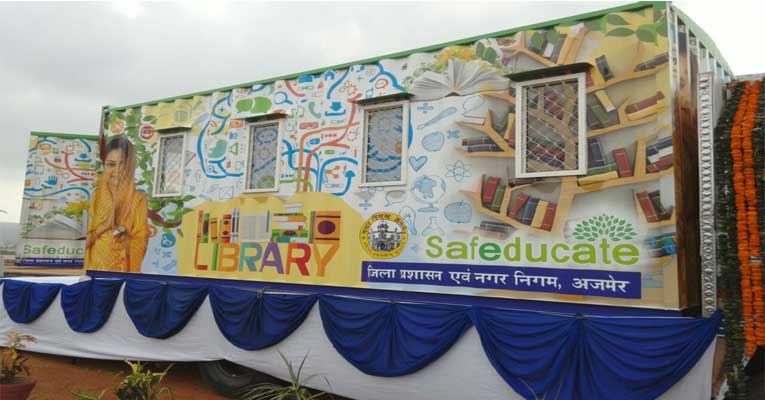 Safeducate launches India’s first-ever Container Library at Ajmer
