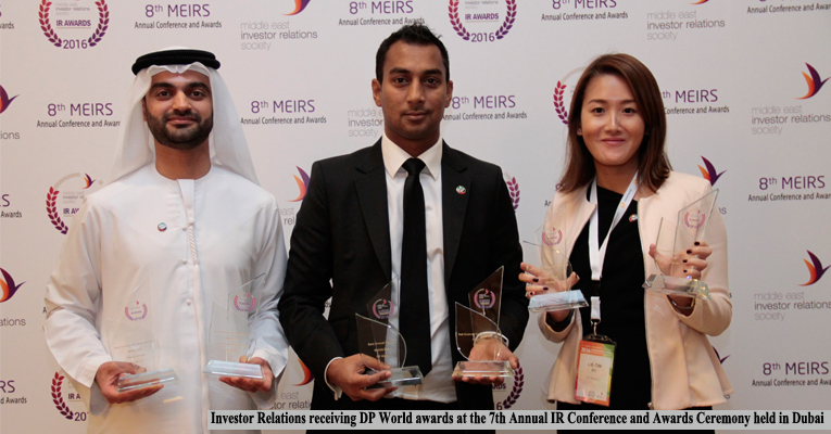 DP World wins ‘Best company for investor relations in the Middle East’ DP World wins ‘Best company for investor relations in the Middle East’