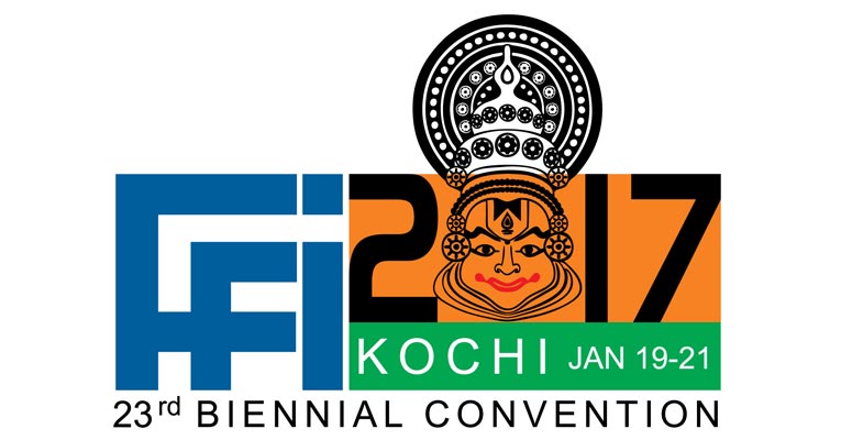 FFFAI’s 23rd Biennial Convention to be held in January 2017 in Kochi FFFAI’s 23rd Biennial Convention to be held in January 2017 in Kochi