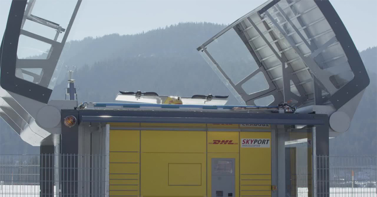 DFS Deutsche Flugsicherung, Deutsche Telekom and DHL Parcel come together for research project on drones