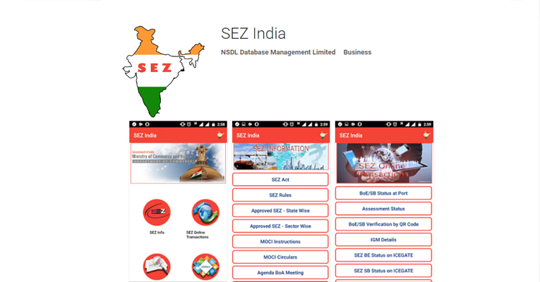 Commerce Ministry launches ‘SEZ India’ app