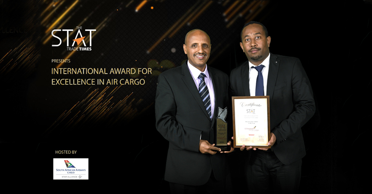 Ethiopian wins African Cargo Airline of the Year Award at Air Cargo Africa 2017 Ethiopian wins African Cargo Airline of the Year Award at Air Cargo Africa 2017