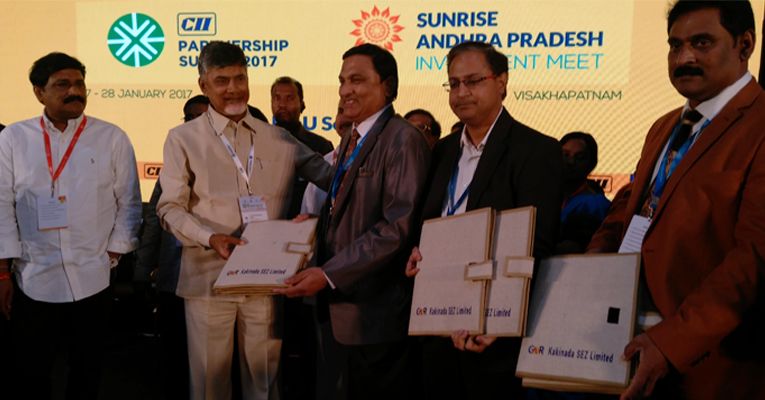 GMR signs MoUs to set up manufacturing units at Kakinada SEZ