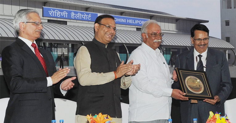 Civil Aviation Minister inaugurates first integrated Heliport in Delhi