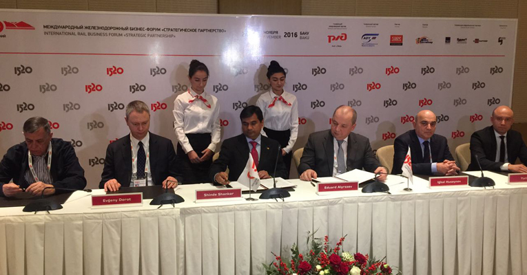 FFFAI and JSC RZD Logistics sign agreement on North-South ITC development FFFAI and JSC RZD Logistics sign agreement on North-South ITC development