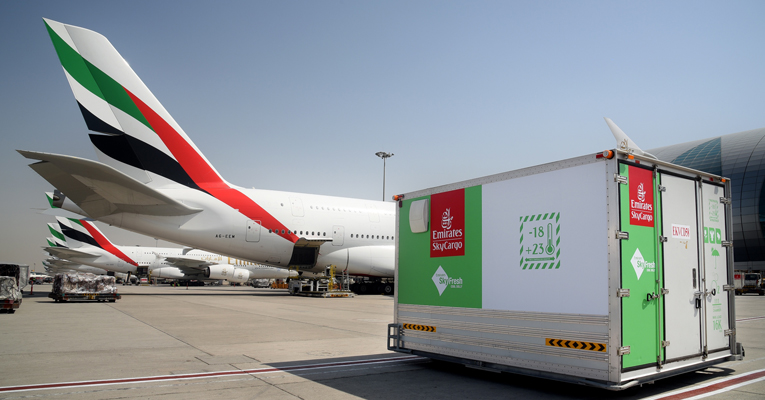 Emirates SkyCargo ensures freshness of perishables; launches Emirates SkyFresh Emirates SkyCargo ensures freshness of perishables; launches Emirates SkyFresh
