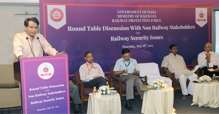 Minister of Railways inaugurates round table conference on railway security issues