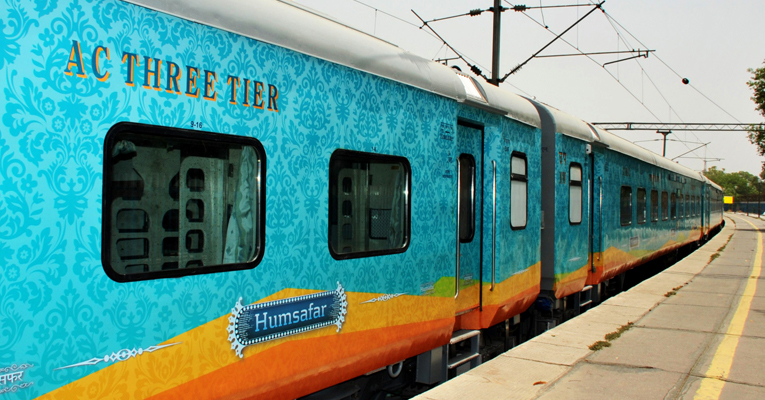 Railways Minister inspects upgraded Humsafar coaches