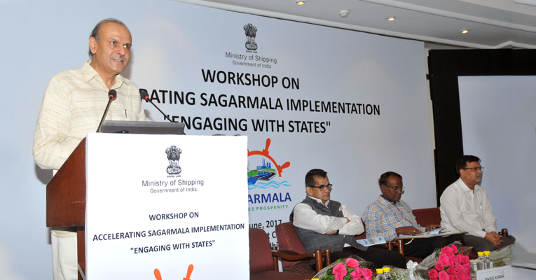 Government organises first workshop on Sagarmala project Government organises first workshop on Sagarmala project