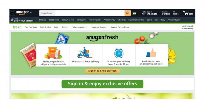 With this expansion, Amazon India has more than 25 such Amazon Fresh centres, with a 3X increase in processing space.