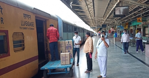 In 2019, Amazon India had partnered with Indian Railways for inter-city transportation of e-commerce packages on 13 lanes.