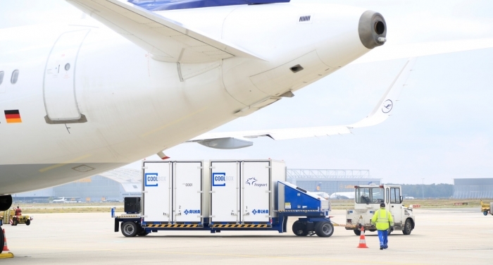 Fraport expands its fleet of temperature-controlled transporters at Frankfurt Airport. Photo: Fraport AG. Fraport expands its fleet of temperature-controlled transporters at Frankfurt Airport. Photo: Fraport AG.