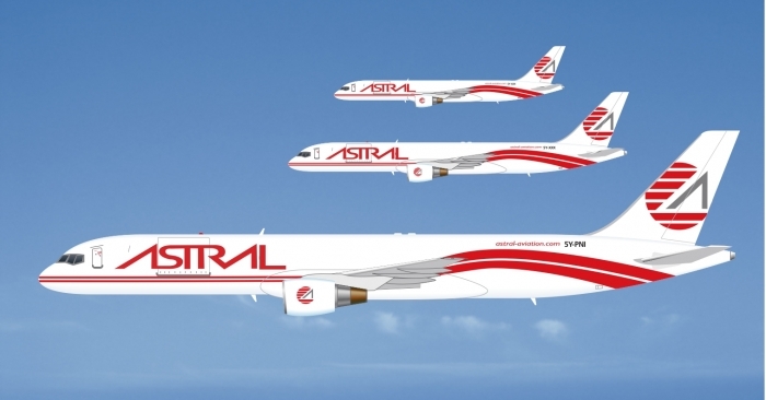 Astral leases 3 B757-200F from Aquila Air Capital, SkyExec Capital Jets