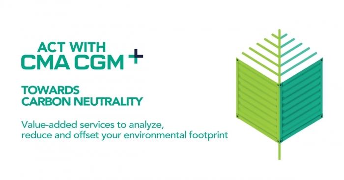 ACT with CMA CGM  comprises four services, enabling its customers to analyze, reduce and offset the environmental footprint of goods%u2019 transport.