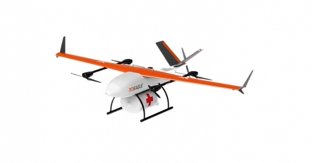 TechEagle%u2019s drone will transport vaccines in temperature-controlled boxes from the distribution centre to the primary health centre (PHC) or community health centre and will collect samples in return flight.