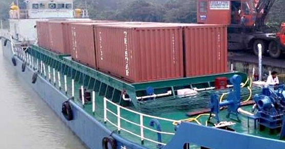 Bihar's capital Patna on board the game-changing container cargo circuit on Inland Waterways
