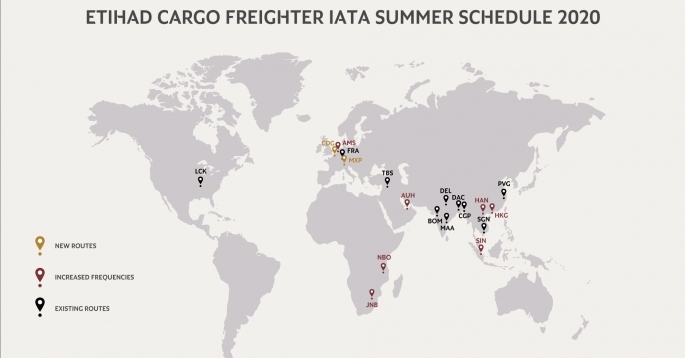 Coronavirus: Etihad Cargo increases freighter services to capacity-constrained markets