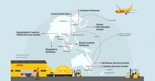 Since the start of 2020, DHL Express has experienced a 50 percent surge in e-commerce shipments in Asia Pacific (excluding China).