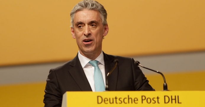 Frank Appel, CEO, Deutsche Post DHL Group.