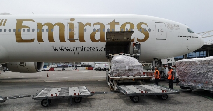 EK 2503 would be the first of more than 27,800 cargo flights to be operated by Emirates SkyCargo in the year.