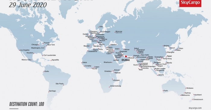 Some of the new cities include Accra, Algiers, Athens, Fort Lauderdale, Glasgow, Larnaca, Los Angeles, Male, Moscow (SVO), Phnom Penh, Rome, Santiago, Sialkot and Tunis.