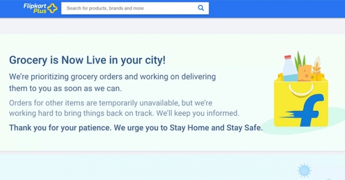 On the first day of three-week lockdown disruptions were reported from delivery boys across the country as authorities including police trying to enforce lockdown.