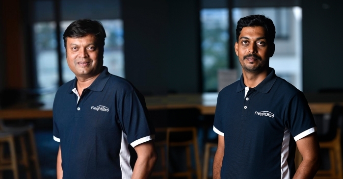 Former co-founders of Freightify V. Anand Babu &amp;amp;amp; Mohammed Zakkiria. A