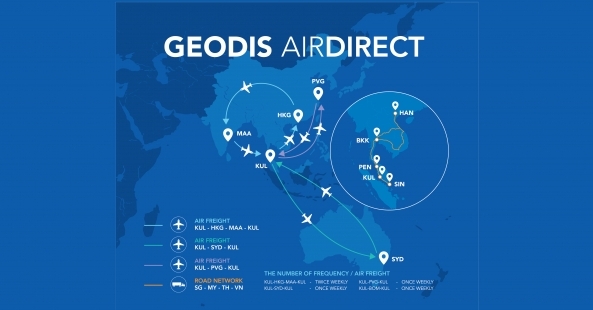GEODIS adds multiple flights to Asia-Pacific including Chennai