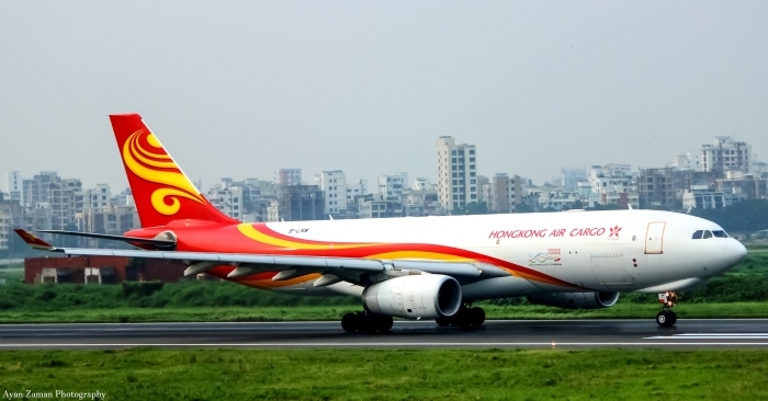 Hong Kong Air Cargo%u2019s maiden freighter to India lands in Mumbai Airport