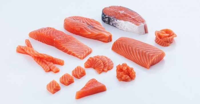Premium Sushi Grade Norwegian Salmon. Photo credit: Catch of Norway