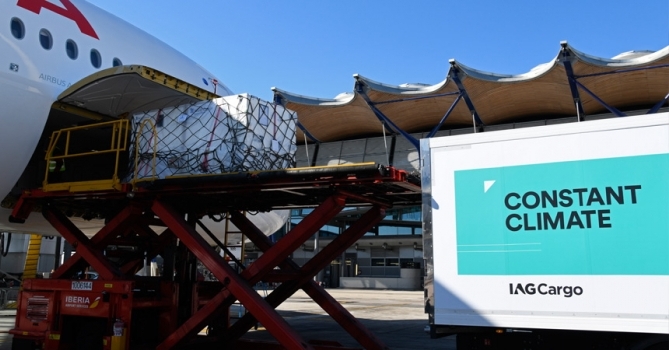 IAG Cargo is currently operating daily services out of Mumbai and multiple weekly services out of Delhi, Bangalore and Hyderabad. IAG Cargo is currently operating daily services out of Mumbai and multiple weekly services out of Delhi, Bangalore and Hyderabad.