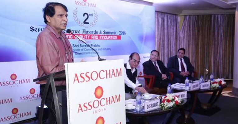 India’s exports record highest growth in 2017-18: Suresh Prabhu India’s exports record highest growth in 2017-18: Suresh Prabhu