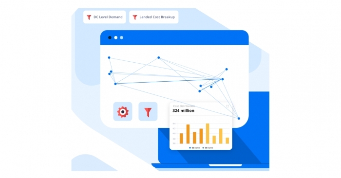 With NodeIQ, users can optimize the movement of goods, from raw materials to delivery of finished products, identify optimal facility locations to address supply and demand gaps, optimize stock levels and improve strategic sourcing.